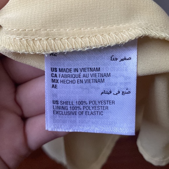 Alfani yellow blouse - Picture 4 of 6